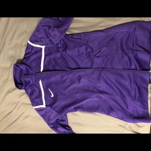 Purple Dri-fit Nike Women’s sweatshirt